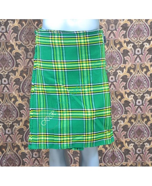 Men Irish National Tartan Kilt